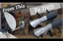 Jak zrobić zbroję z anteny satelitarnej
