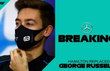 Oficjalnie: George Russell zastąpi w Hamiltona w Mercedesie w ten weekend!