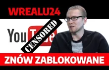 Telewizja wREALu24 znów zablokowana przez Youtube