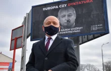 Kaczyński i Łukaszenka połączeni na billboardach