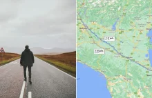 "Mam dość, wychodzę" - pokłócił się z żoną i poszedł na 420-kilometrowy spacer