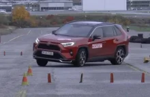 Hybrydowa Toyota RAV4 oblała test łosia