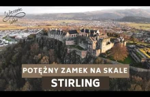 Potężny zamek na skale,góry Ochills oraz zamek z seriali Gra o Tron i Outlander