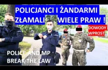 Policja i ŻW łamią prawo. Próba kryminalizowania obywatela podczas interwencji.