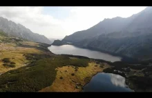 Dolina Pięciu Stawów w Tatrach z lotu ptaka | 4K
