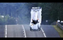 Le Mans 1999 Mercedes backflip
