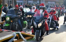 Policja zablokowała Paradę Mikołajów, więc pojechali "po partyzancku"