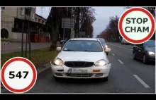 Stop Cham #547 - Niebezpieczne i chamskie sytuacje na drogach