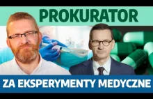 Grzegorz Braun donosi do prokuratury na Morawieckiego i Niedzielskiego.