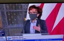 Elżbieta Witek: protestujące kobiety rzucały klątwy na policjantów