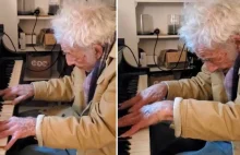 94-letni kompozytor gra Moonlight Sonata Beethovena na urodziny córki