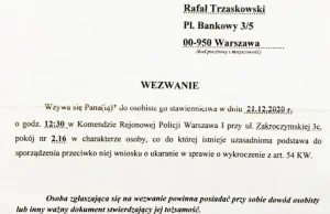 Policja wzywa Trzaskowskiego na komendę za "naruszenie przepisów porządkowych"