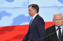 Ziobro namawia Kaczyńskiego do zerwania kompromisu ws. budżetu Unii.