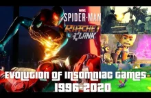 Evolution of Insomniac Games 1996-2020