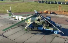 Ukraina modernizuje kolejne śmigłowce szturmowe Mi-24. Polsce to się nie udało