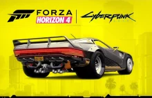 Cyberpunk 2077 trafił do Forza Horizon 4 - Speed Zone