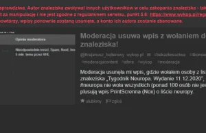 Moderacja usunęła znalezisko o usunięciu wpisu o wołaniu do znaleziska!