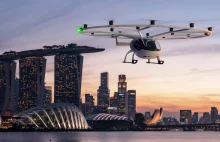 Volocopter chce uruchomić taksówki powietrzne w Singapurze - dron taxi