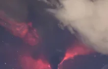 Potężna erupcja wulkanu Etna na Sycylii. [EN]