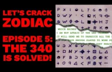 Let's Crack Zodiac - Episode 5 - The 340 Is Solved!