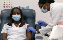 W USA zaszczepiono pierwszą osobę na Covid19 - pielęgniarkę ze szpitala w Queens