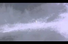 Zobaczyć grom dzwiękowy dzięki chmurom podczas startu rakiety 1