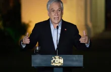 Prezydent Chile ukarany grzywną za brak maseczki. "To był mój błąd, przepraszam"