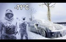 Oymyakon -71.2'C. Mamo idę do sklepu po lody. Tylko załóż dziś czapkę Miszka!