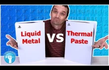 PS5 Ciekły Metal vs Pasta Termoprzewodząca