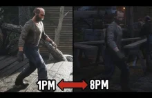 Dobowy cykl "życia" NPC w Red Dead Redemption 2