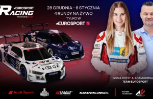 Znamy uczestników Audi Eurosport eRacing. Gwiazdy w teamie Eurosportu.