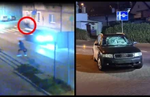 Samochód zmiótł kobietę z przejścia dla pieszych - nagranie z monitoringu