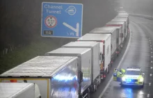 Polscy kierowcy ciężarówek utknęli w Anglii. Apel o pomoc do rządu