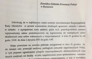 Komendant nakazał represjonować obywateli w sylwestra