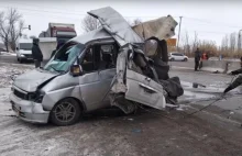 Tragiczny wypadek po zderzeniu z Kamazem. Zginęło sześć osób