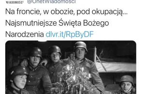 Onet przeprasza za tekst o „najsmutniejszych Świętach” z hitlerowców