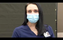 Pielęgniarka która zemdlała po szczepieniu na COVID wyjaśnia przyczynę omdlenia