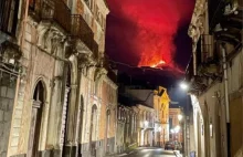 Gorąca noc na Sycylii. Najpierw wybuch Etny, a potem trzęsienie ziemi w...