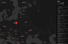 Metalowa mapa świata - w którym kraju jest najwięcej zespołów?