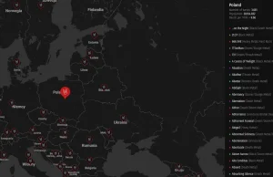 Metalowa mapa świata - w którym kraju jest najwięcej zespołów?