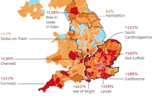 Kolejne regiony UK zostaną objęte najwyższym stopniem restykcji