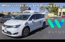 Przejażdżka autonomicznym samochodem firmy Waymo
