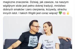 Sylwia Spurek obchodzi Wigilię, tylko nie za bardzo wiadomo czego.