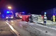 Tragiczny wypadek w Bliznem – nie żyją dwie osoby