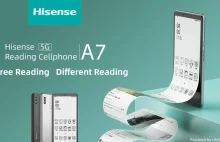 Smartfon Hisense A7 z E Ink i 5G wchodzi na rynek