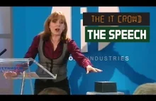 The IT Crowd - przemówienie o internecie