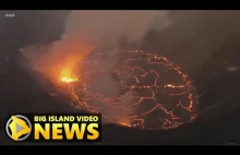 Wybuch wulkan Kilauea - dzień czwarty erupcji (24.12)