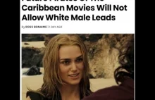 Disney: Przyszłe filmy o PzK nie będą miały białych głównych ról męskich.
