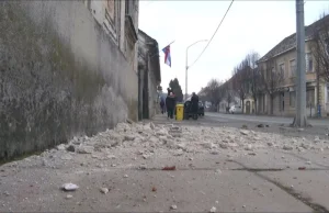 Silne trzęsienie ziemi w Chorwacji o Magnitudzie 6,3