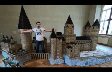 Niesamowity Hogwart z Harrego Pottera zbudowany z klocków Lego.